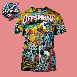 The Offspring Albuquerque NM Show On August 26 2025 At Isleta Amphitheater All Over Print Shirt