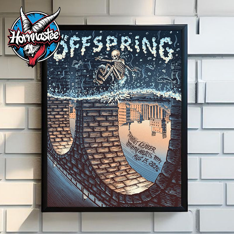 The Offspring Minneapolis Concert On August 15 2025 At Target Center In Minneapolis Poster Home Decor Canvas The Offspring Minneapolis Concert On August 15 2025 At Target Center In Minneapolis Poster Home Decor Canvas