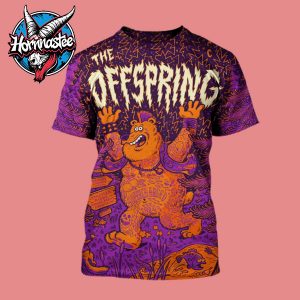 The Offspring Ridgedale Show Supercharged Worldwide In 25 At Thunder Ridge Nature Arena On August 20 2025 All Over Print Shirt