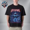 Nine Inch Nails Venue Poster At Xcel Energy Center On August 17 2025 In Saint Paul Minnesota Unisex T-Shirt