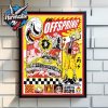 The Offspring Supercharged Worldwide in 25 Show At Credit Union 1 Amphitheatre On August 16 2025 Tinley Park IL Poster Home Decor Canvas