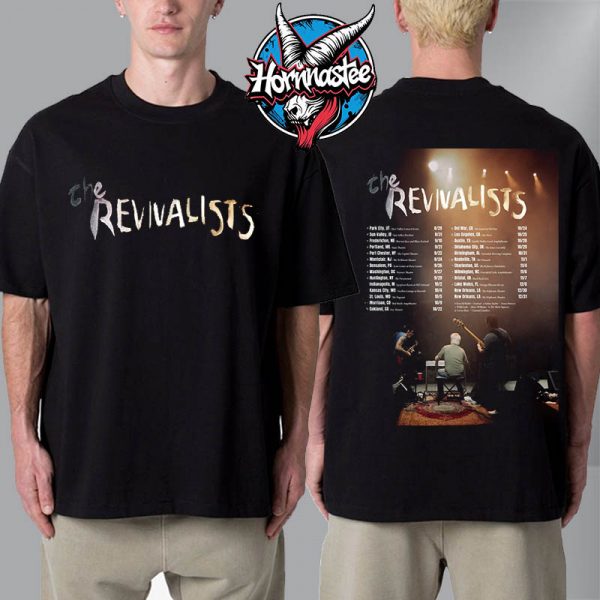 The Revivalists 2025 Tour Schedule Tour Dates Unisex T-Shirt Two Sided