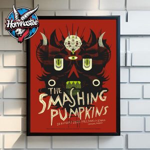 The Smashing Pumpkins Concert In Helsinki Finland On August 24 2025 At Helsinki Ice Hall Poster Home Decor Canvas