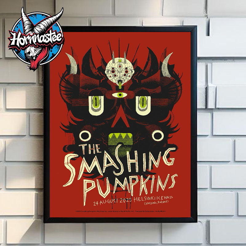 The Smashing Pumpkins Concert In Helsinki Finland On August 24 2025 At Helsinki Ice Hall Poster Home Decor Canvas The Smashing Pumpkins Concert In Helsinki Finland On August 24 2025 At Helsinki Ice Hall Poster Home Decor Canvas