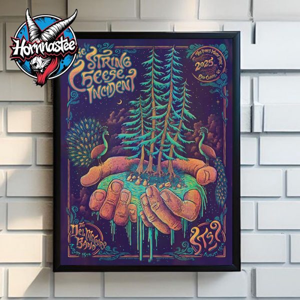 The String Cheese Incident Eau Claire WI On August 15 2025 At The Pines Music Park Poster Home Decor Canvas