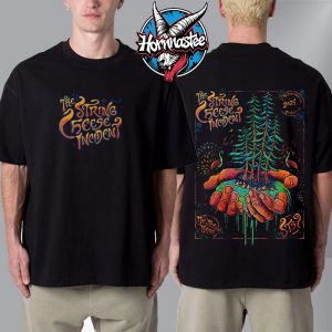 The String Cheese Incident Eau Claire WI On August 15 2025 At The Pines Music Park Unisex T-Shirt Two Sided