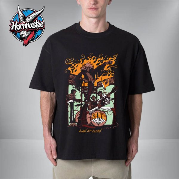 The Who Band Live At Leeds 60th Anniversary Poster Series Unisex T-Shirt
