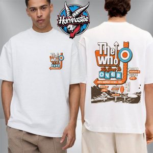 The Who North American Farewell Tour 2025 The Song Is Over Retro Sign Unisex T-Shirt Two Sided