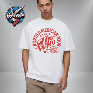 The Who North American Tour 2025 The Song Is Over Unisex T-Shirt