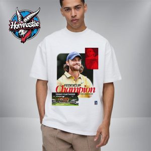 Tommy Fleetwood Celebrates The Champion Of Fedexcup Champion Tour Championship 2025 Unisex T Shirt