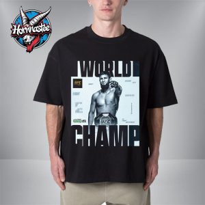 UFC 319 Khamzat Chimaev The Lone Wolf Champion World Middleweight 2025 Unisex T-Shirt