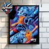 UFC 319 Khamzat Chimaev The Lone Wolf Champion World Middleweight 2025 Poster Home Decor Canvas