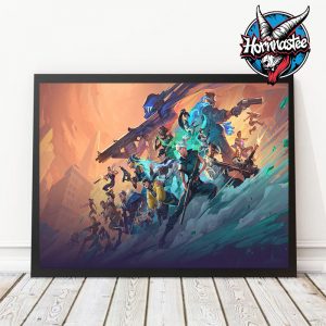 Valorant All AgentPoster Home Decor Canvas Horizontal
