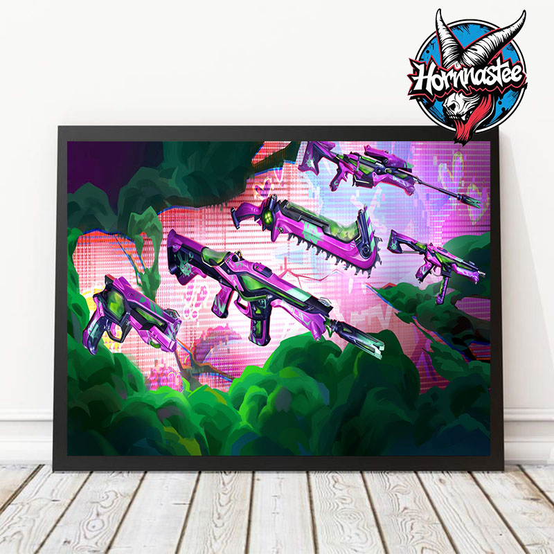 Valorant New Bundle Bubblegum Deathwish Poster Home Decor Canvas Horizontal Valorant New Bundle Bubblegum Deathwish Poster Home Decor Canvas Horizontal