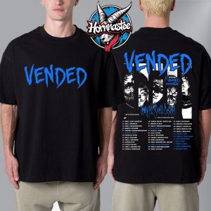 Vended Band North American Headliners Tour 2025 Schedule Tour Dates Unisex T-Shirt Two Sided
