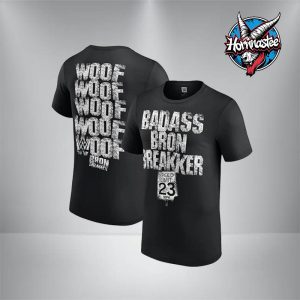 WWE Bron Breakker Badass Woof Woof Speed Limit 23 Unisex T-Shirt