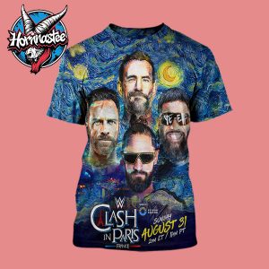WWE Clash In Paris Fatal 4 Way World Heavyweight Championship At WWE Clash in Paris On August 31 2025 All Over Print Shirt