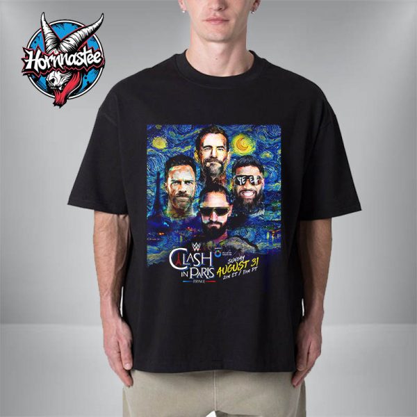 WWE Clash In Paris Fatal 4 Way World Heavyweight Championship At WWE Clash in Paris On August 31 2025 Unisex T-Shirt