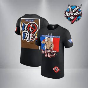 WWE John Cena Farewell Tour 2025 Paris The Last Time Is Now Unisex T Shirt