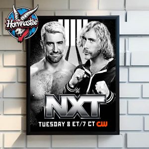 WWE NXT Joe Hendry And Charlie Dempsey On August 12 2025 Poster Home Decor Canvas