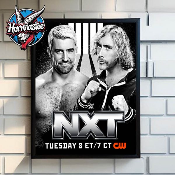 WWE NXT Joe Hendry And Charlie Dempsey On August 12 2025 Poster Home Decor Canvas
