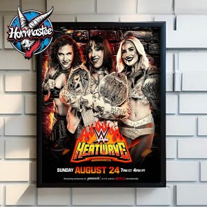 WWE NXT Knockouts World Championship Heatwave Massachusetts On August 24 2025 Poster Home Decor Canvas