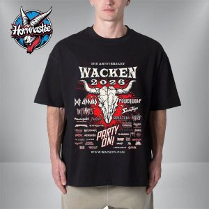 The Wacken 2026 The Anniversary Wacken 2026 Official Poster Unisex T-Shirt