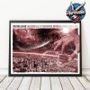 Chicago Bulls Derrick Rose Jersey Retirement Night Add No1 To The United Center Poster Home Decor Canvas