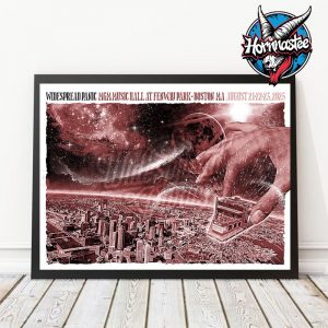 Widespread Panic Show At MGM Music Hall at Fenway Park On August 21 22 23 2025 In Boston Massachusetts Poster Home Decor Canvas Horizontal