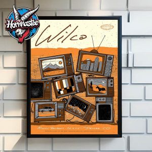 Wilco Denver Show On August 16 2025 At Mission Ballroom In Denver CO Poster Home Decor Canvas