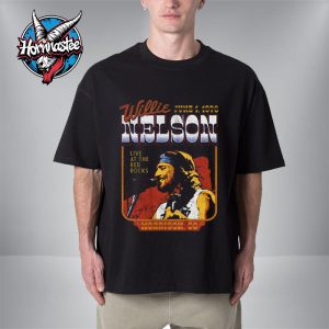 Willie Nelson Live In Red Rocks Amphitheatre In Morrison Colorado On June 1 1976 Unisex T-Shirt