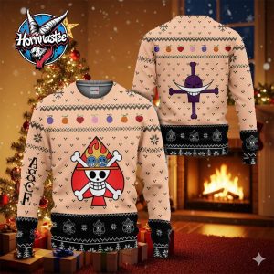 Ace Symbol One Piece Ugly Christmas Sweater Unisex T Shirt