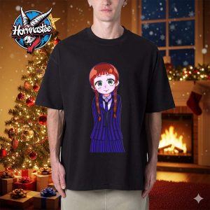 Agnes Demille Wednesday Chibi Anime Art Unisex T Shirt