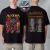 Alestorm Bag Of Dicks Thunderfisting America 2025 Tour Schedule Tour Dates Unisex T Shirt Two Sided
