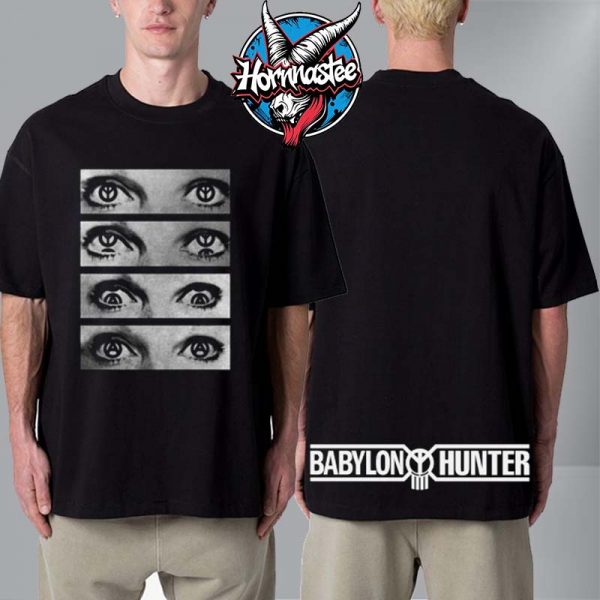 Babylon x Bounty Hunter Eye Roll Unisex T Shirt Two Sided