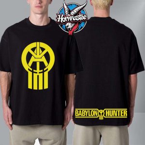 Babylon x Bounty Hunter Lockup Graphic Logo Unisex T Shirt Two Sided