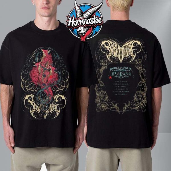 Babymetal World Tour 2025 2026 In Asia Busan International Rock Festival Spirit Foxes Event Tee Unisex T Shirt Two Sided