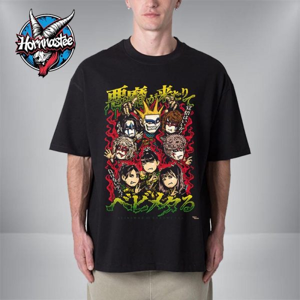 Babymetal vs Seikima II By Yokoi Takeshi The Devil Comes On August 30 31 2025 Unisex T Shirt