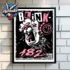 Blink 182 Event Poster At Veterans United Home Loans Amphitheater On September 4 2025 In Virginia Beach Poster Home Decor Canvas