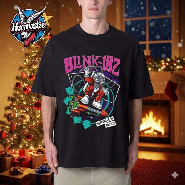 Blink 182 Huntsville AL Concert On September 22 2025 At Orion Amphitheater Missionary Impossible 2025 Tour Unisex T Shirt