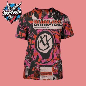Blink 182 Kansas City Show On September 27 2025 At T Mobile Center In Missouri Missionary Impossible Tour All Over Print Shirt