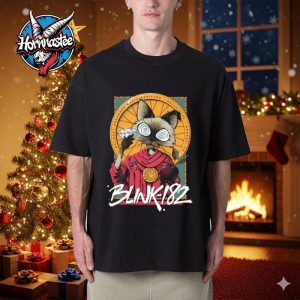 Blink 182 Missionary Impossible 2025 Rogers AR Venue Poster At Walmart Arkansas Music Pavilion On September 24 2025 Unisex T Shirt