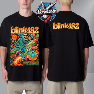 Blink-182 Missionary Impossible Tour 2025 On September 1 2025 At Credit One Stadium In Charleston SC Unisex T Shirt Two Sided