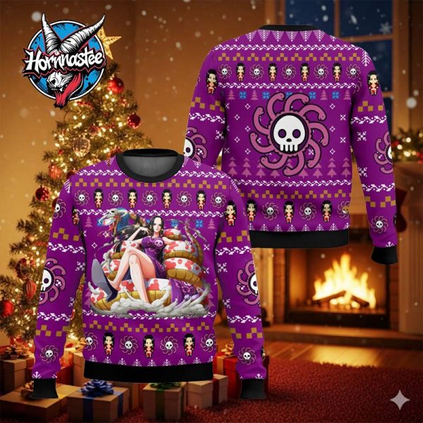 Boa Hancock One Piece Ugly Christmas Sweater
