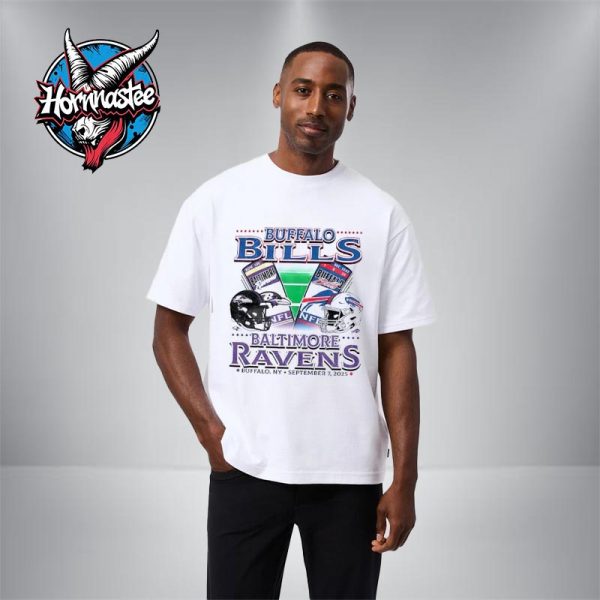 Buffalo Bills vs Baltimore Ravens 2025 NFL Season Opener Matchup On September 7 2025 In New York Unisex T Shirt