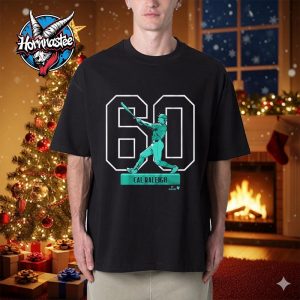 Cal Raleigh Seattle Mariners Historic Home Run Season Unisex T Shirt