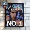Carlos Alcaraz World No 1 In The PIF ATP Rankings Poster Home Decor Canvas