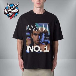 Carlos Alcaraz World No 1 In The PIF ATP Rankings Unisex T Shirt