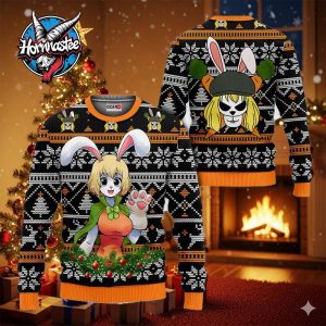 Carrot Anime Xmas Gifts One Piece Ugly Christmas Sweater