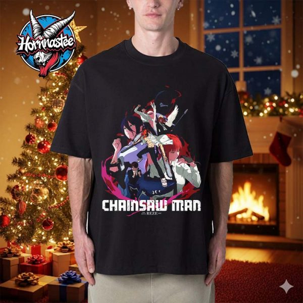 Chainsaw Man The Movie Reze Arc New Poster For Film In Theaters October 24 2025 Unisex T Shirt